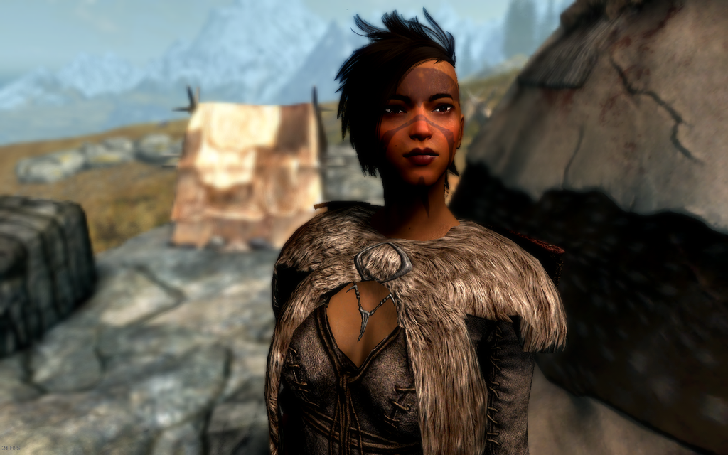 JWD&rsquo;s Lashawna - A Redguard Female Standalone Follower (CBBE-UNP)