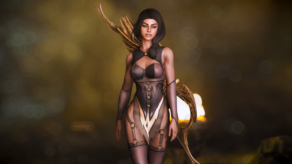 DX Celes Mercy Outfit SSE - With Optional Heels Sound and UUNP Bodyslide - Physics - UNP UNPB 7BB DreamGirl Seraphim and More