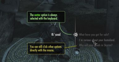 Better Dialogue Controls