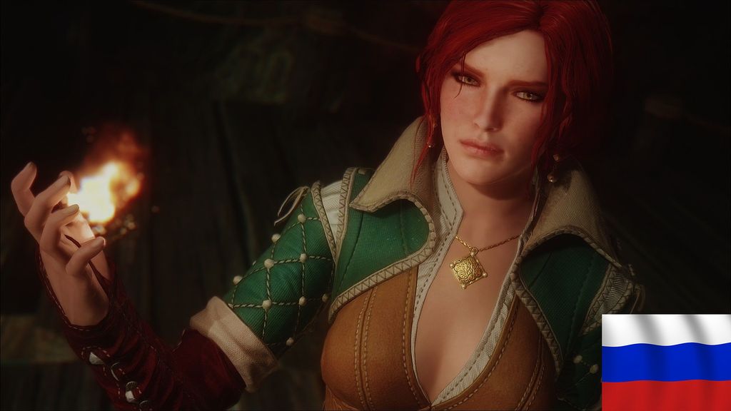 Triss Merigold - Custom Voiced Follower - RU