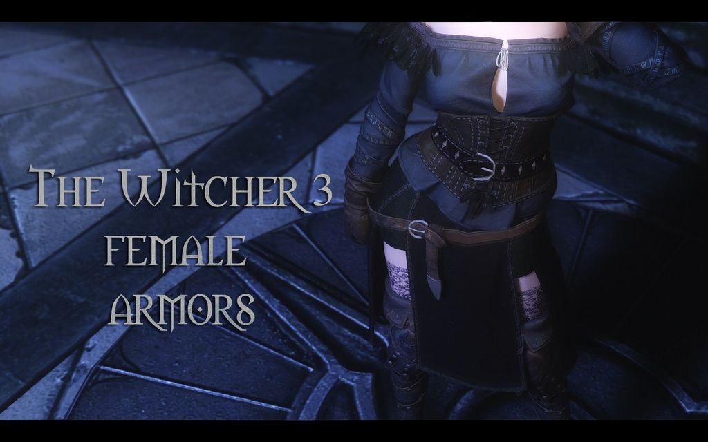 Witcher 3 Female Armors REDONE - WIP SMP