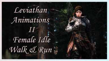 Leviathan Animations II - Female Idle Walk And Run