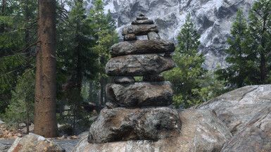 slightly Better Rock Cairns