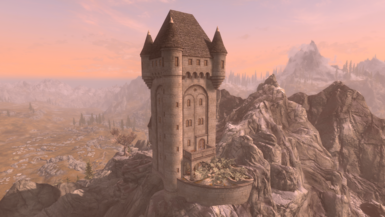 Whitepeak Tower - Dawnguard Themed Player Home